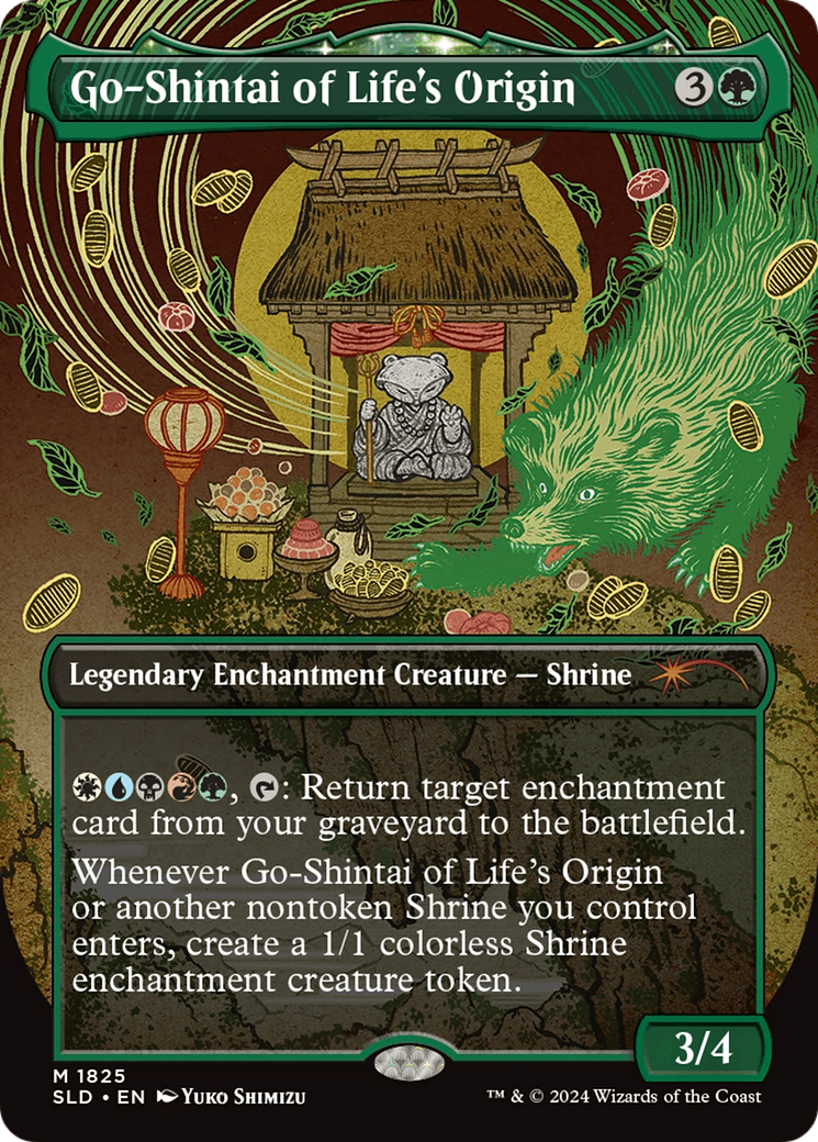 Go-Shintai of Life's Origin (Display Commander) - Thick Stock [Secret Lair Drop Series] | Card Citadel