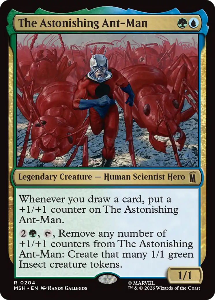 The Astonishing Ant-Man [Marvel Super Heroes] | Card Citadel