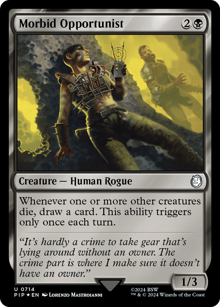 Morbid Opportunist (Surge Foil) [Fallout] | Card Citadel