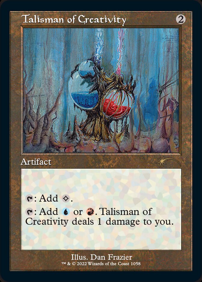 Talisman of Creativity (Foil Etched) [Secret Lair Drop Series] | Card Citadel