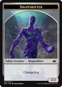 Shapeshifter (001) // Bear (011) Double-Sided Token [Modern Horizons Tokens] | Card Citadel