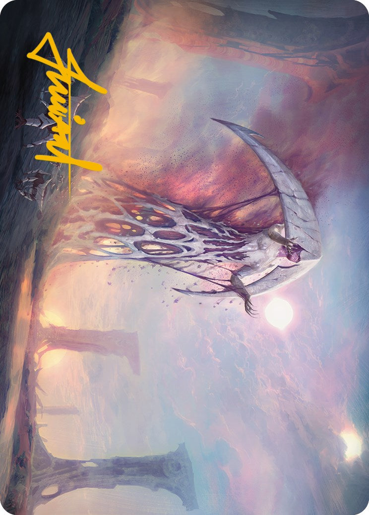 White Sun's Twilight Art Card (Gold-Stamped Signature) [Phyrexia: All Will Be One Art Series] | Card Citadel