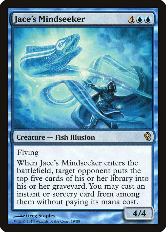 Jace's Mindseeker [Duel Decks: Jace vs. Vraska] | Card Citadel