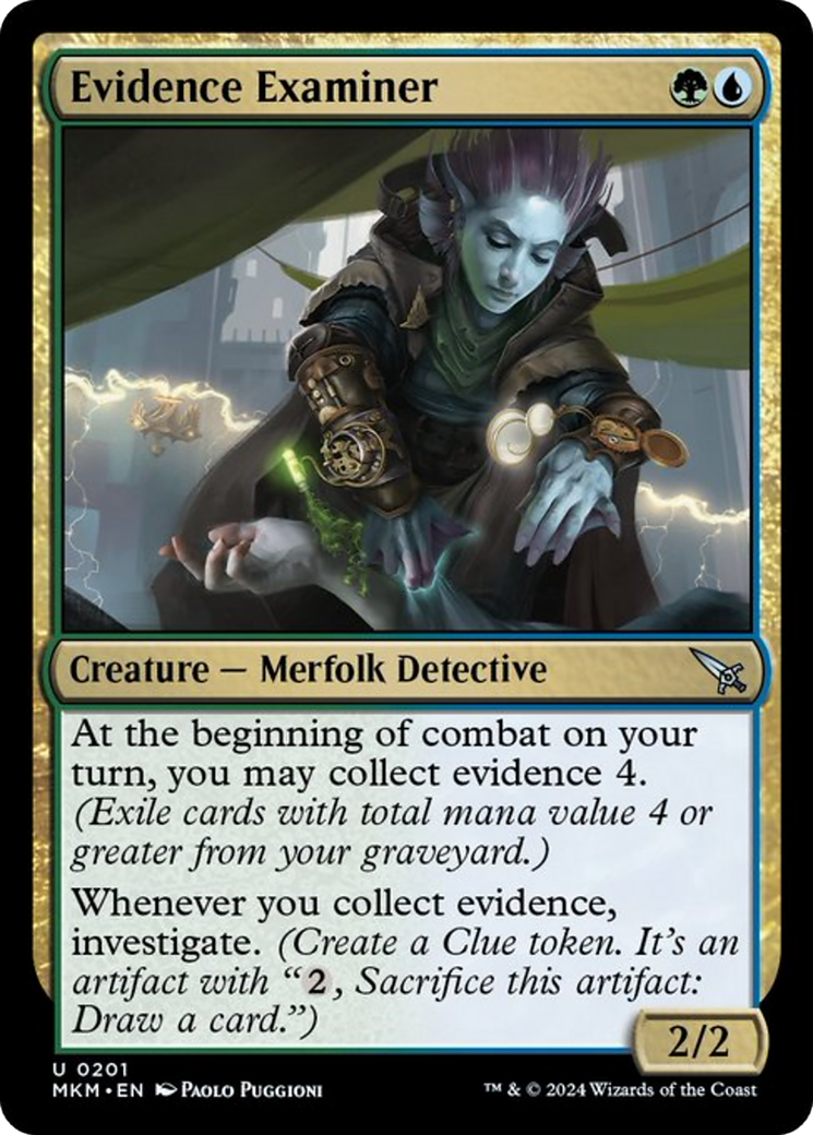 Evidence Examiner [Murders at Karlov Manor] | Card Citadel