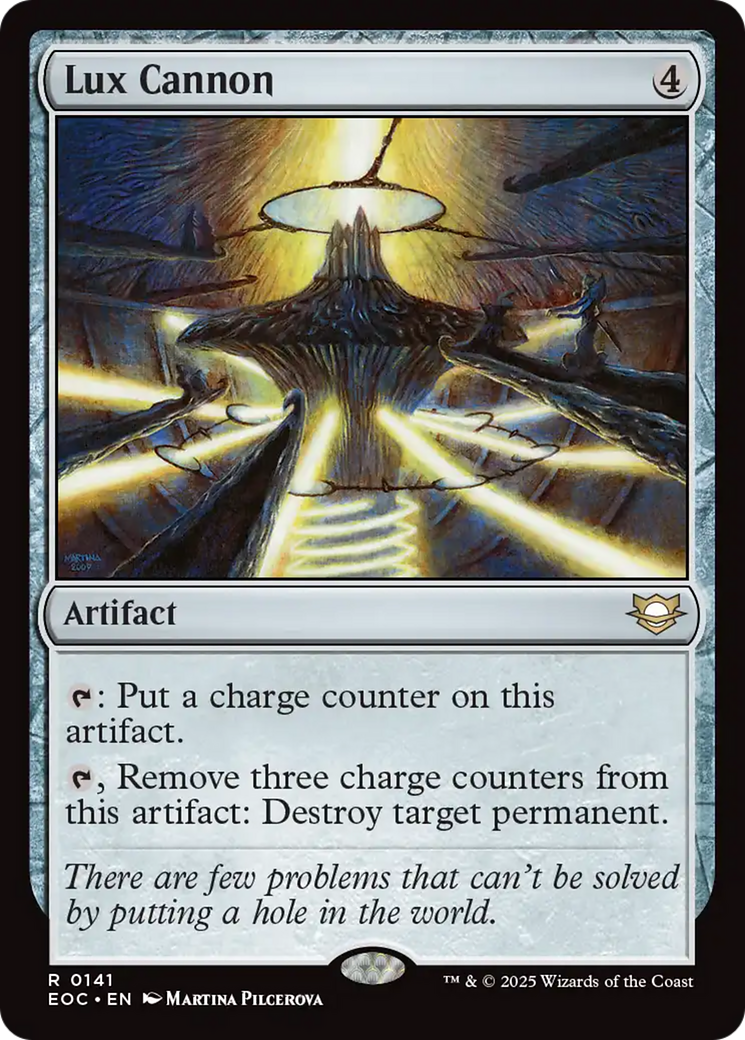 Lux Cannon [Edge of Eternities Commander] | Card Citadel