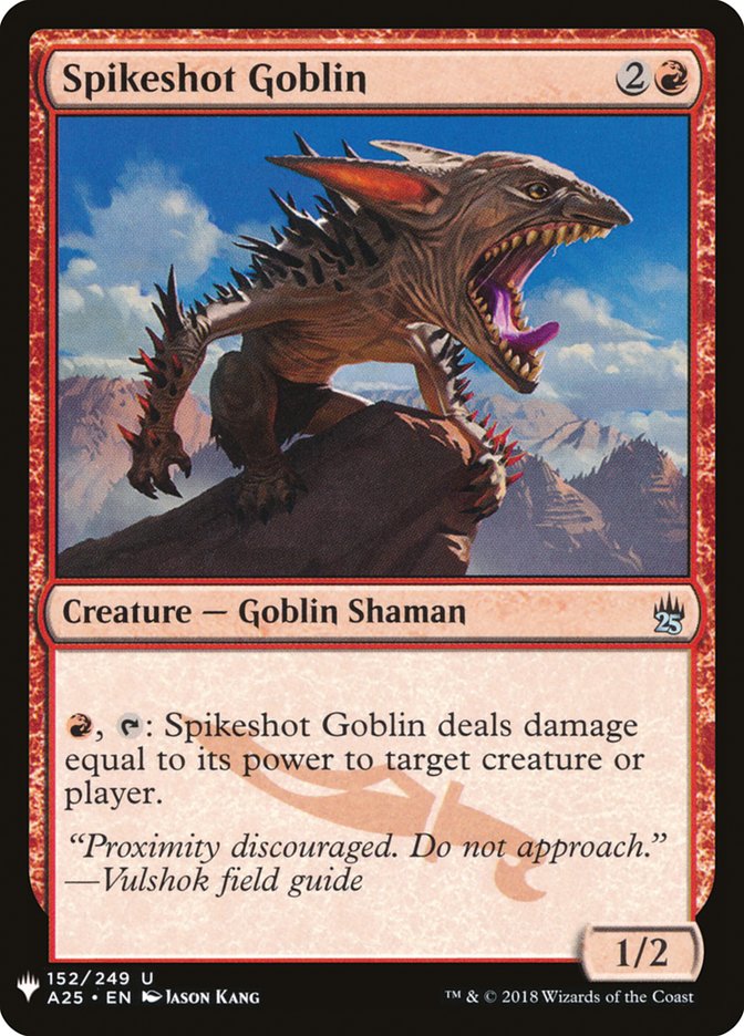 Spikeshot Goblin [Mystery Booster] | Card Citadel