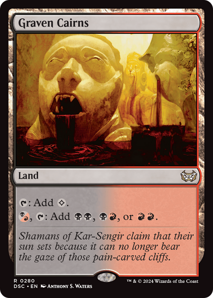 Graven Cairns [Duskmourn: House of Horror Commander] | Card Citadel