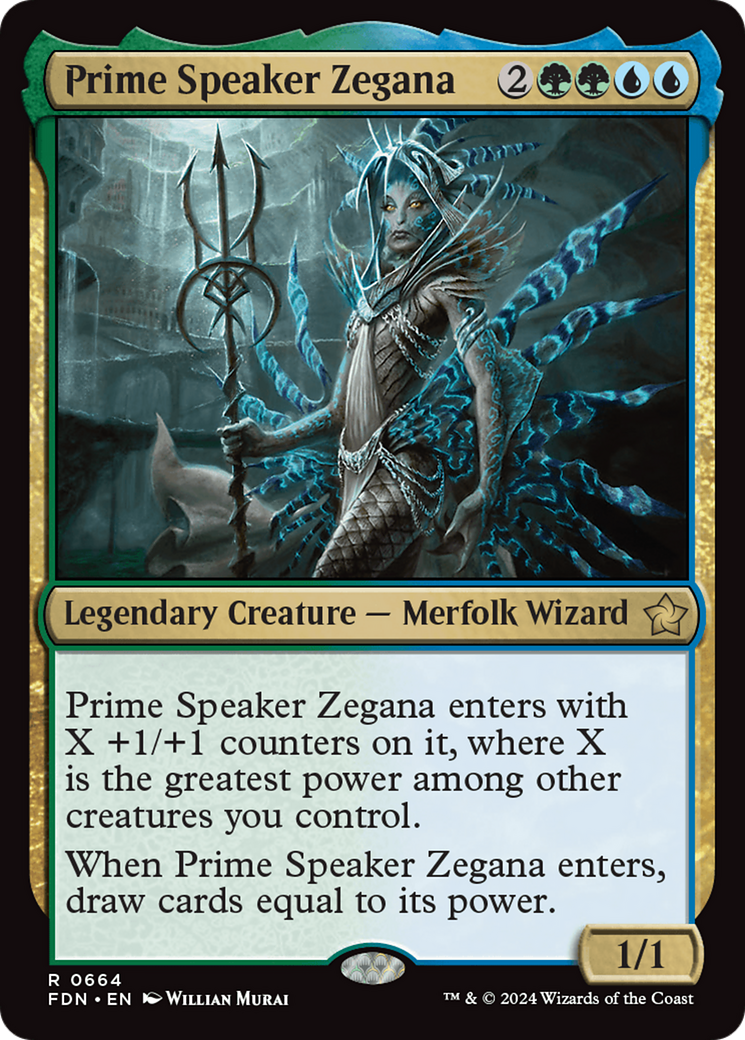 Prime Speaker Zegana [Foundations] | Card Citadel