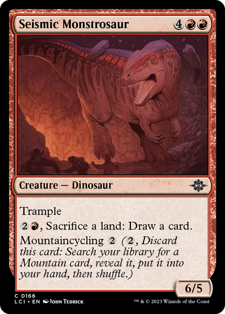 Seismic Monstrosaur [The Lost Caverns of Ixalan] | Card Citadel