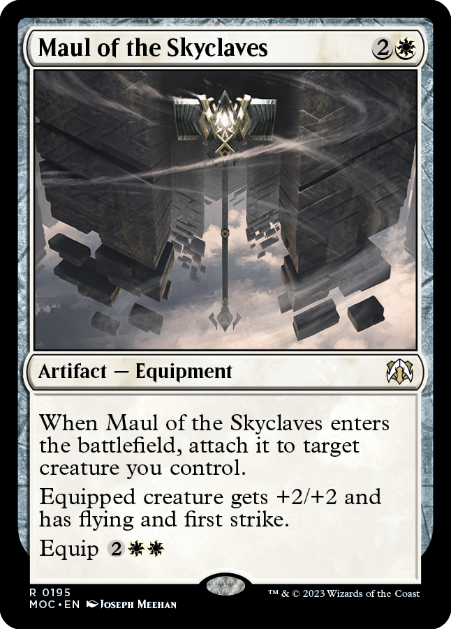 Maul of the Skyclaves [March of the Machine Commander] | Card Citadel