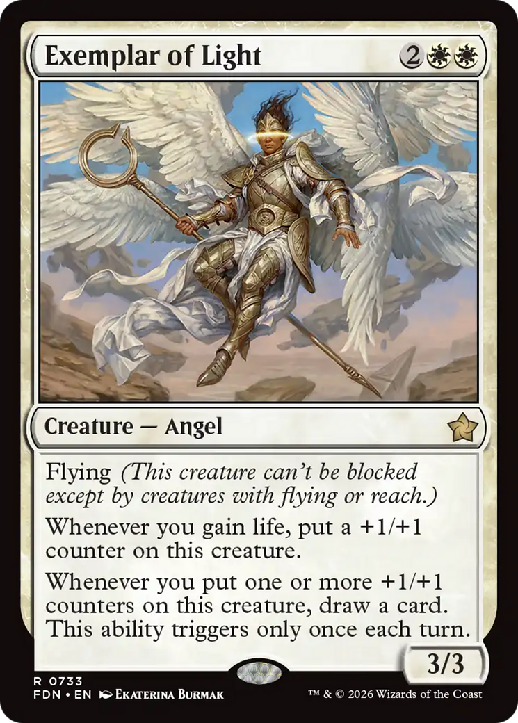 Exemplar of Light (0733) [Foundations] | Card Citadel