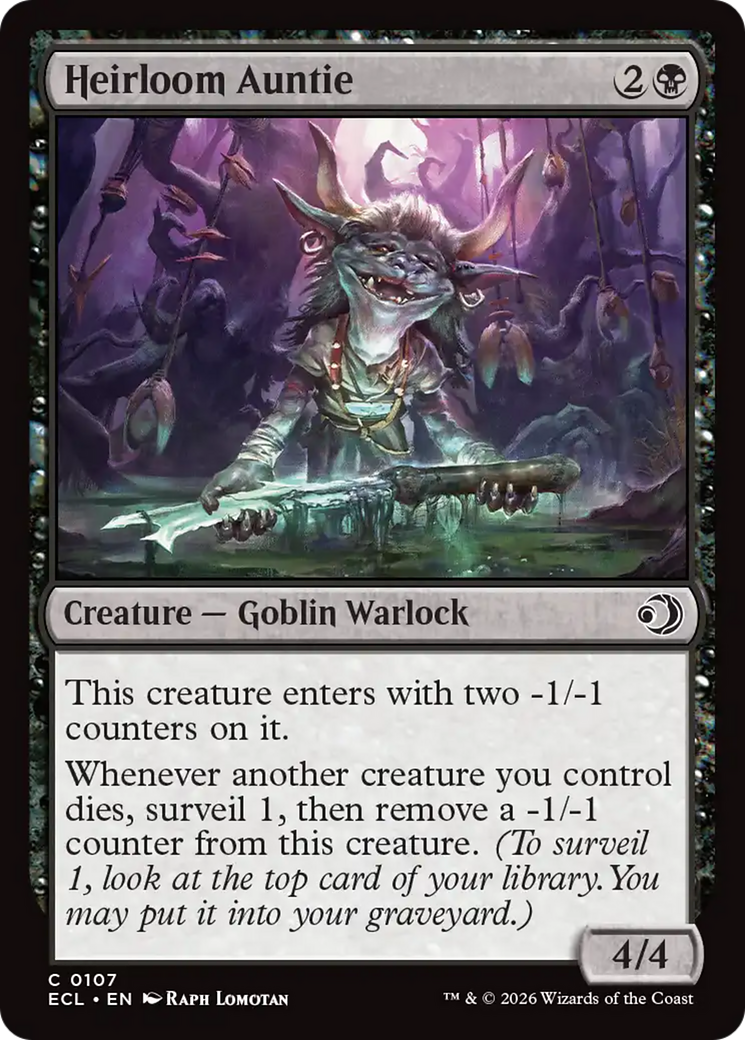 Heirloom Auntie [Lorwyn Eclipsed] | Card Citadel