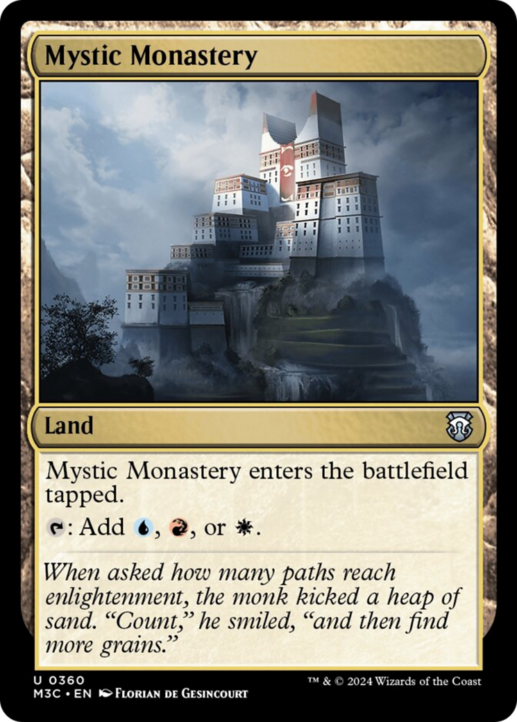 Mystic Monastery [Modern Horizons 3 Commander] | Card Citadel