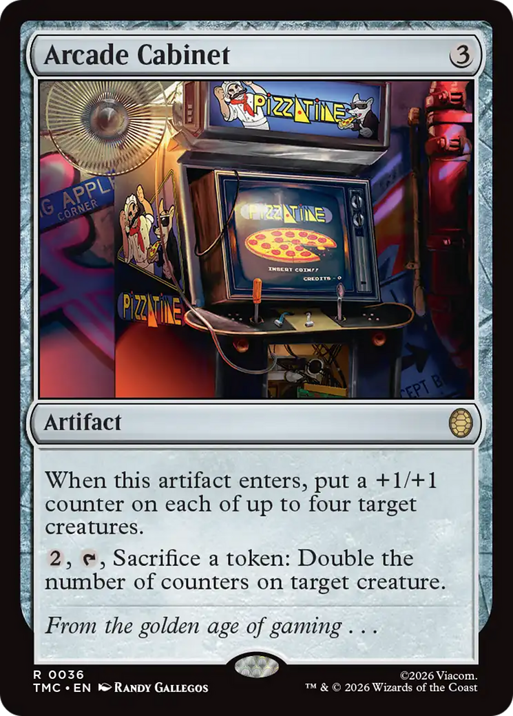 Arcade Cabinet [Teenage Mutant Ninja Turtles Commander] | Card Citadel