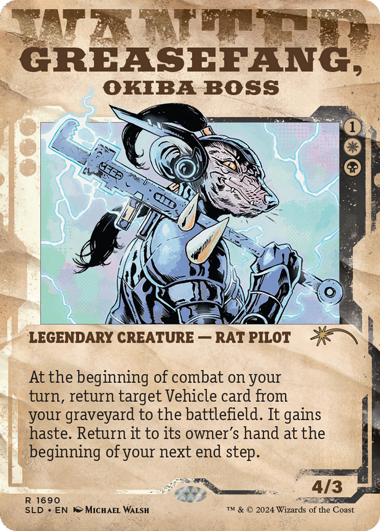 Greasefang, Okiba Boss [Secret Lair Drop Series] | Card Citadel