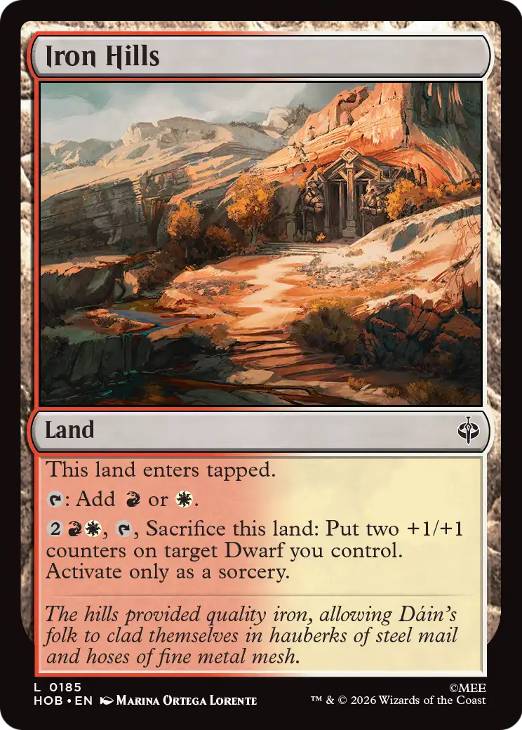 Iron Hills [The Hobbit] | Card Citadel