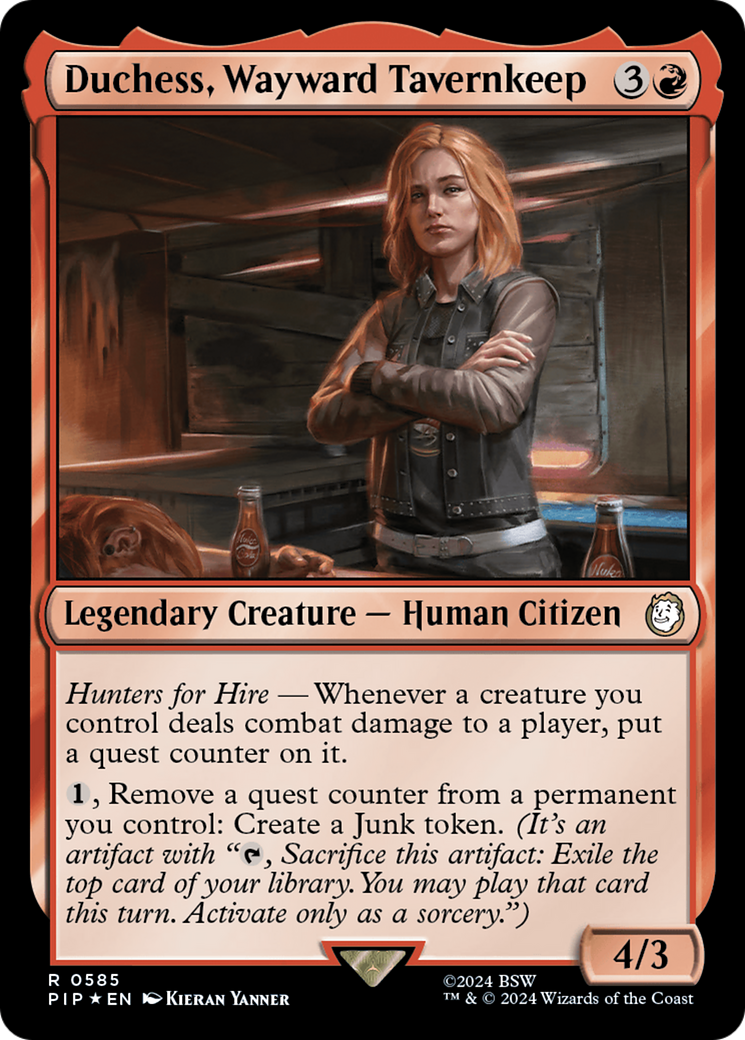 Duchess, Wayward Tavernkeep (Surge Foil) [Fallout] | Card Citadel