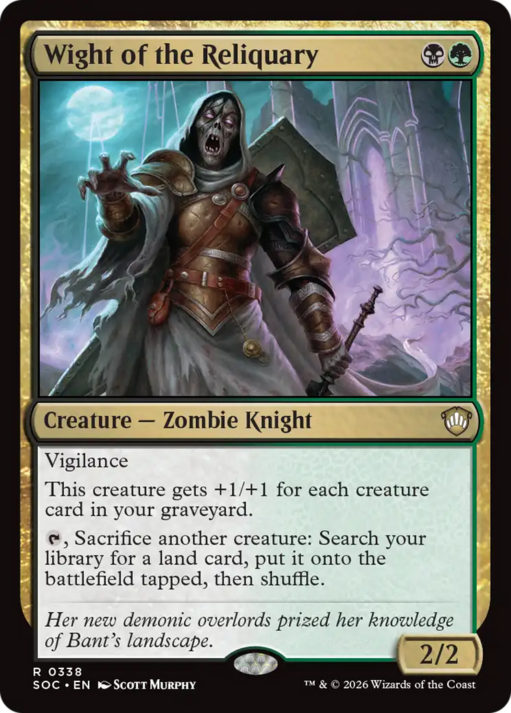 Wight of the Reliquary [Secrets of Strixhaven Commander] | Card Citadel
