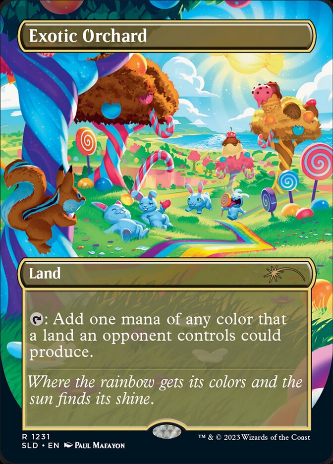 Exotic Orchard (Borderless) [Secret Lair Drop Series] | Card Citadel