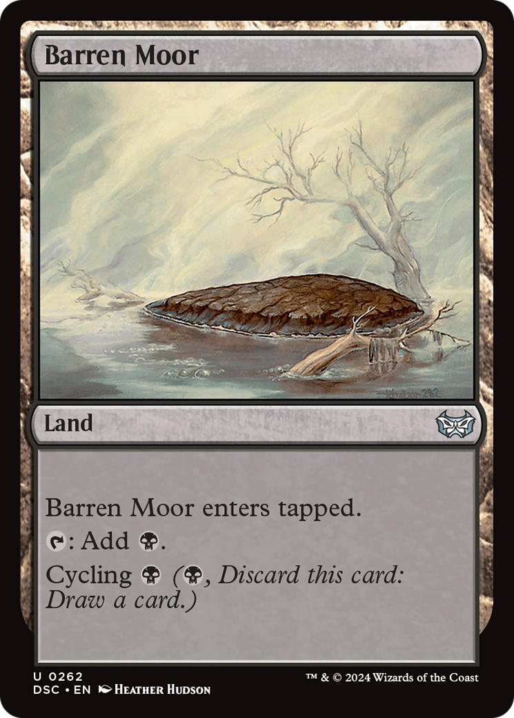 Barren Moor [Duskmourn: House of Horror Commander] | Card Citadel