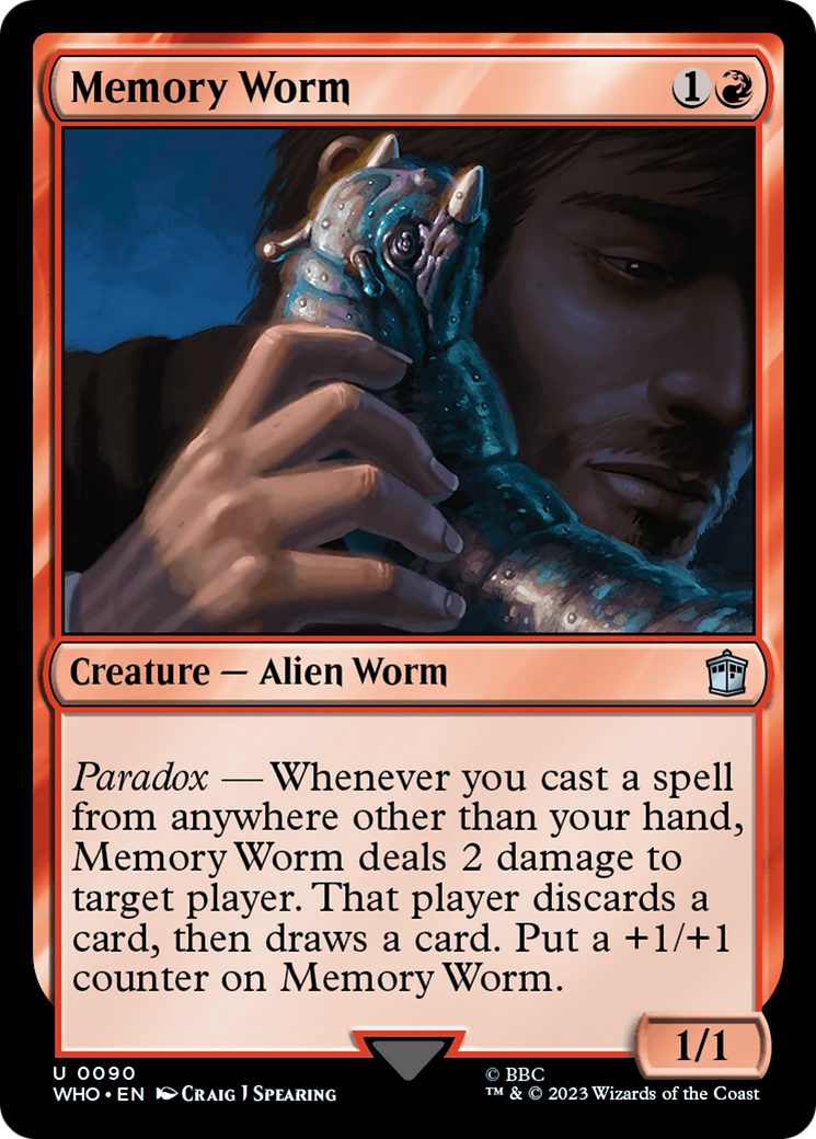 Memory Worm [Doctor Who] | Card Citadel