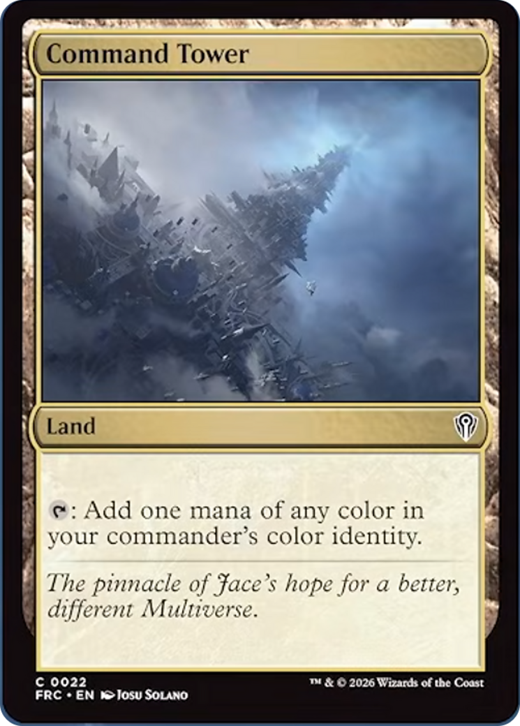 Command Tower [Reality Fracture Commander] | Card Citadel
