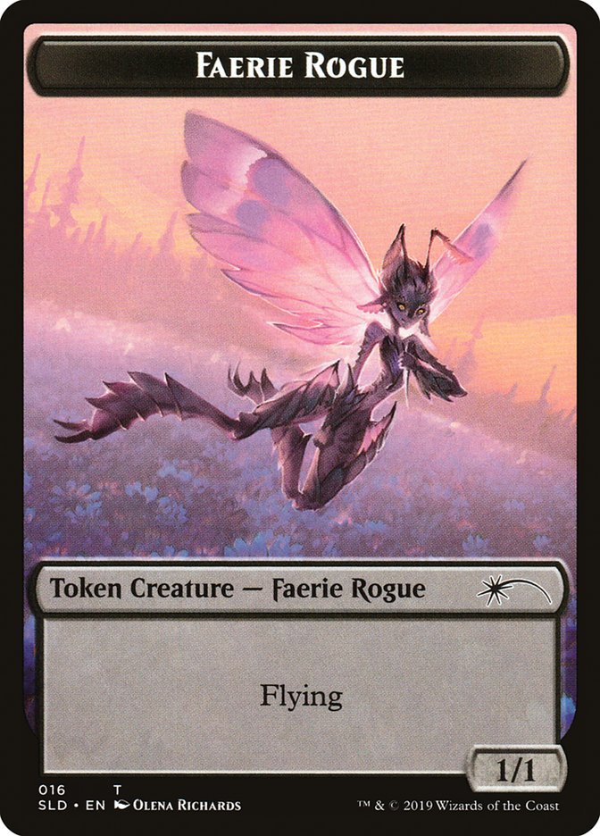 Faerie Rogue Token (016) [Secret Lair Drop Series] | Card Citadel