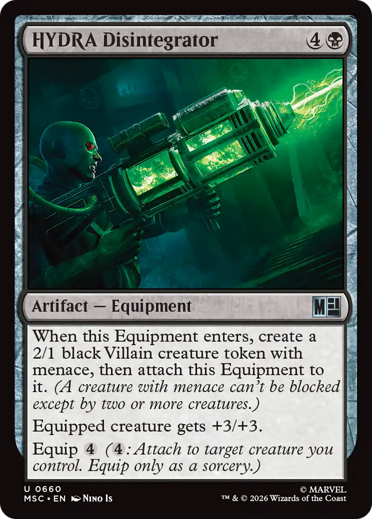 HYDRA Disintegrator [Marvel Super Heroes Commander] | Card Citadel