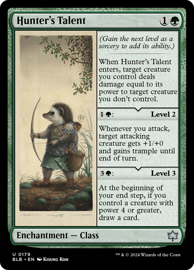 Hunter's Talent [Bloomburrow] | Card Citadel