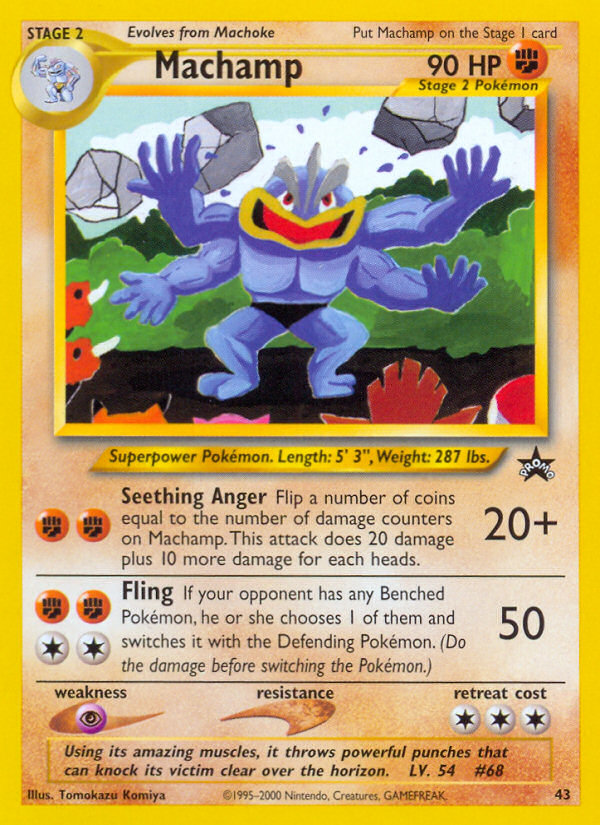 Machamp (43) [Wizards of the Coast: Black Star Promos] | Card Citadel
