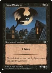 Feral Shadow [The List Reprints] | Card Citadel