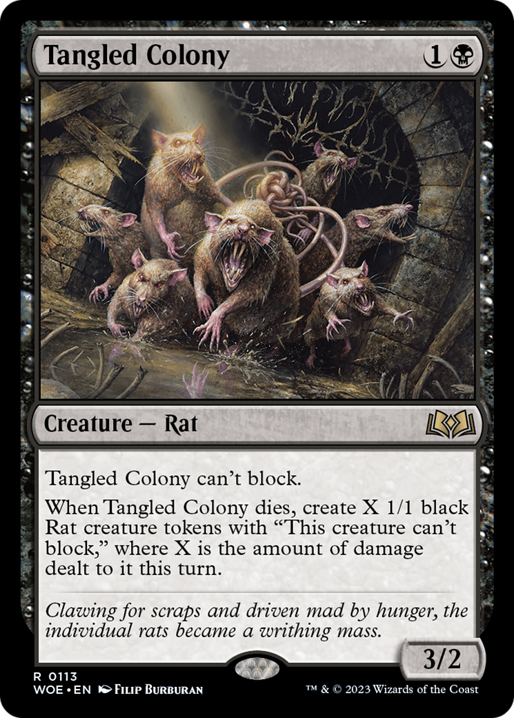 Tangled Colony [Wilds of Eldraine] | Card Citadel