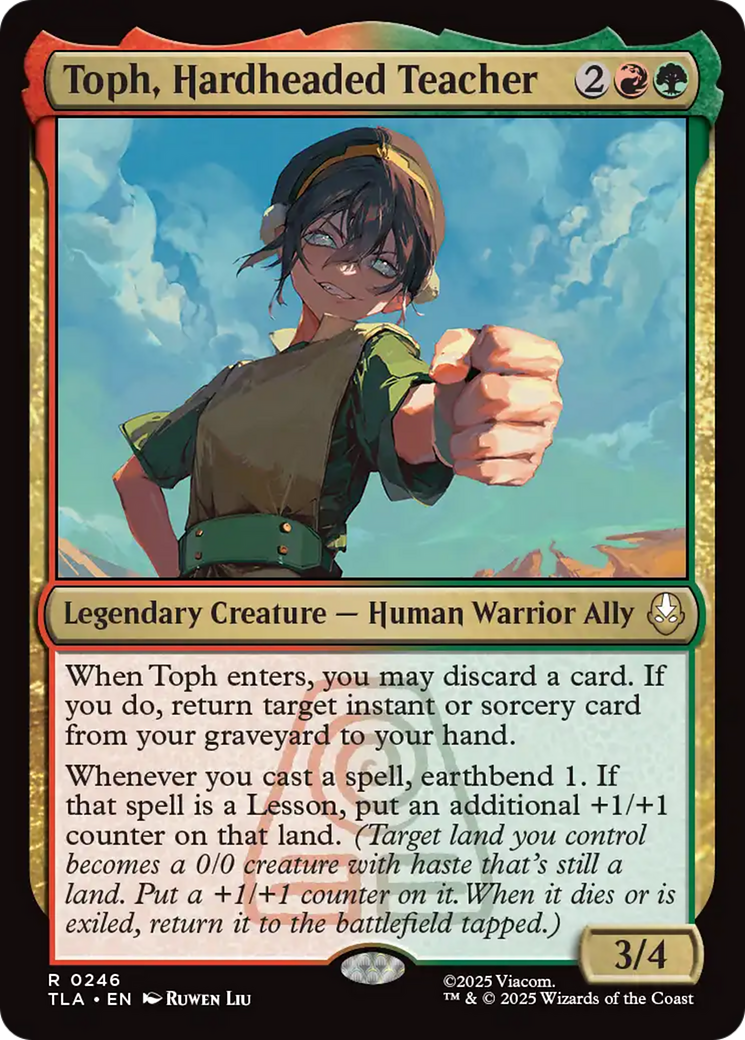 Toph, Hardheaded Teacher [Avatar: The Last Airbender] | Card Citadel