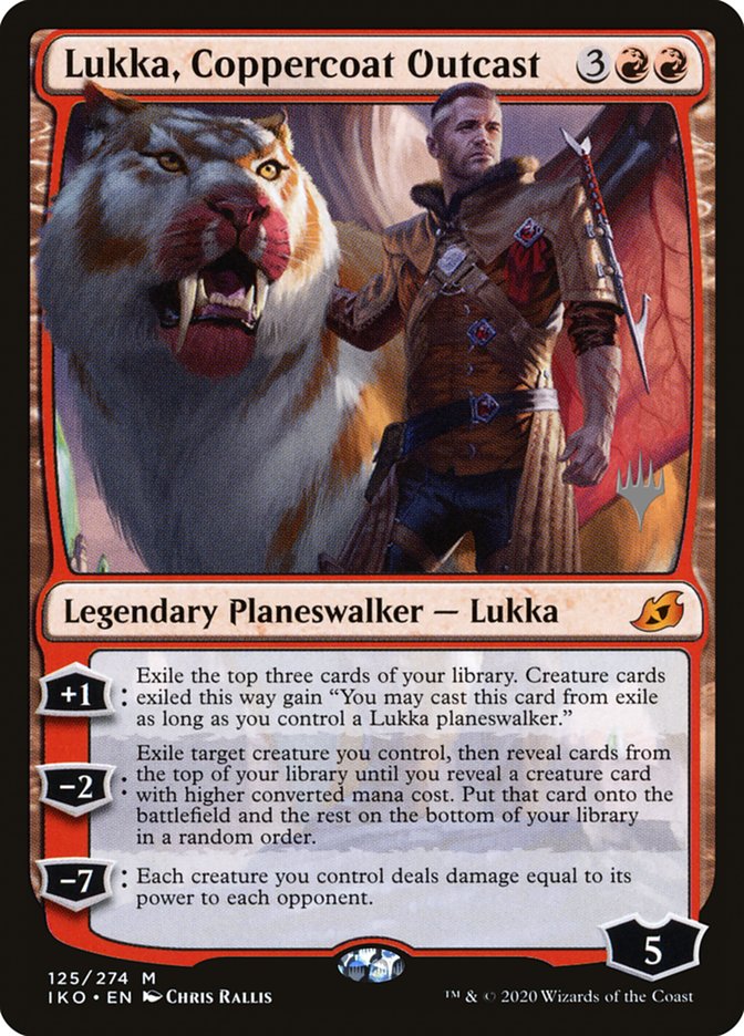 Lukka, Coppercoat Outcast (Promo Pack) [Ikoria: Lair of Behemoths Promos] | Card Citadel