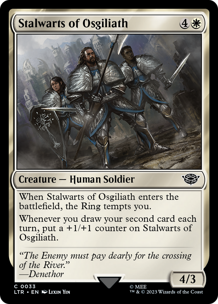 Stalwarts of Osgiliath [The Lord of the Rings: Tales of Middle-Earth] | Card Citadel