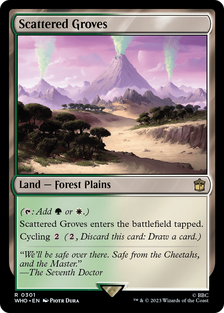 Scattered Groves [Doctor Who] | Card Citadel