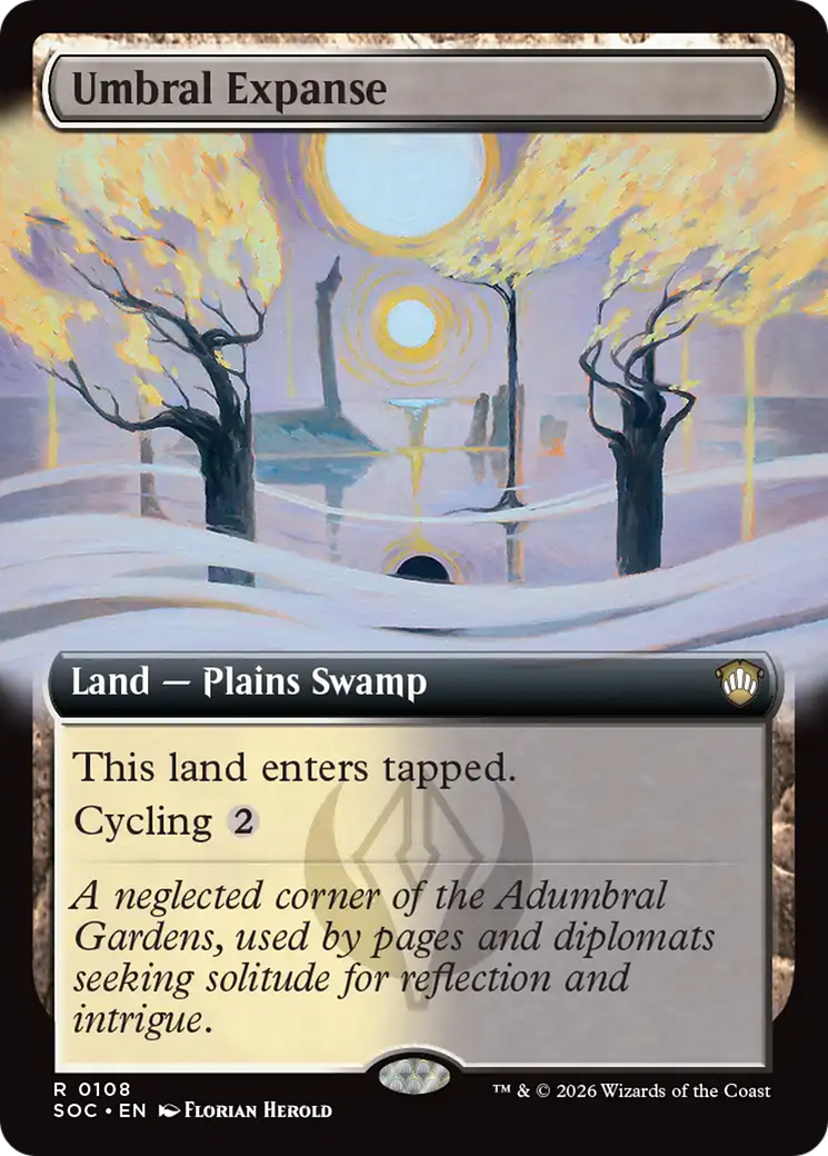 Umbral Expanse (Extended Art) [Secrets of Strixhaven Commander] | Card Citadel