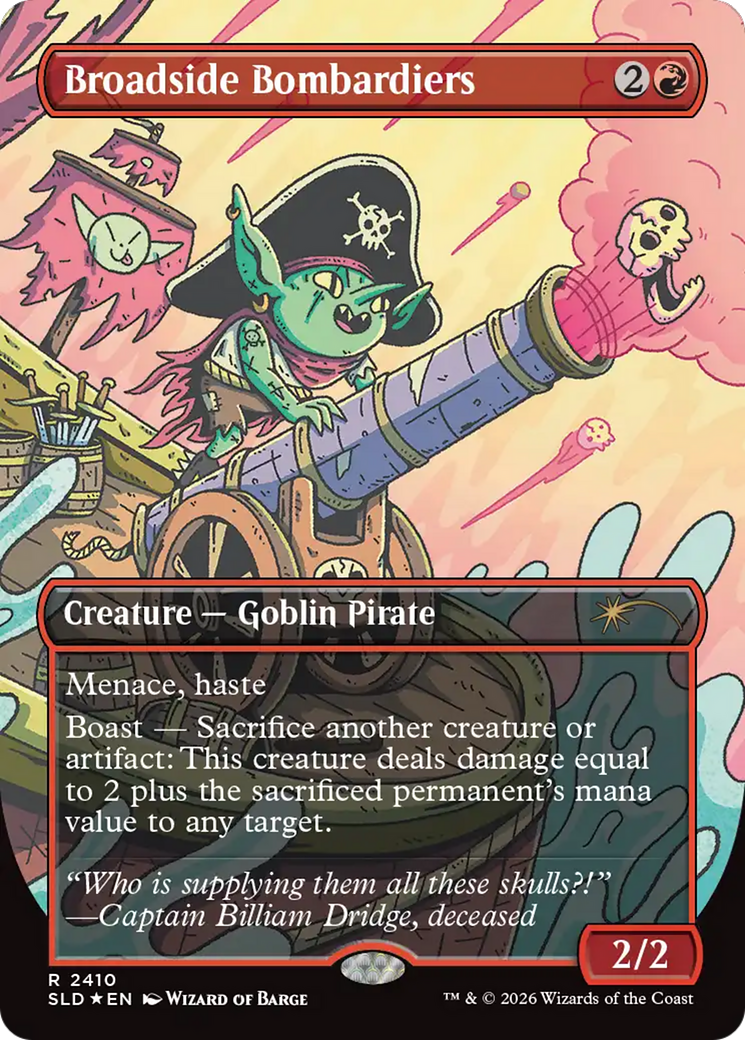 Broadside Bombardiers [Secret Lair Drop Series] | Card Citadel