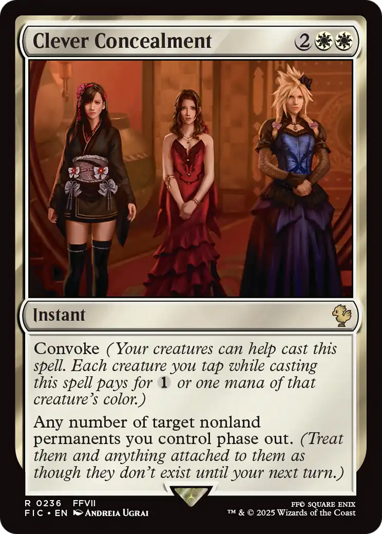 Clever Concealment [FINAL FANTASY Commander] | Card Citadel