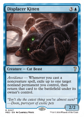 Displacer Kitten (White Border) [Mystery Booster 2] | Card Citadel