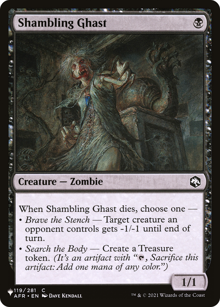 Shambling Ghast [The List] | Card Citadel