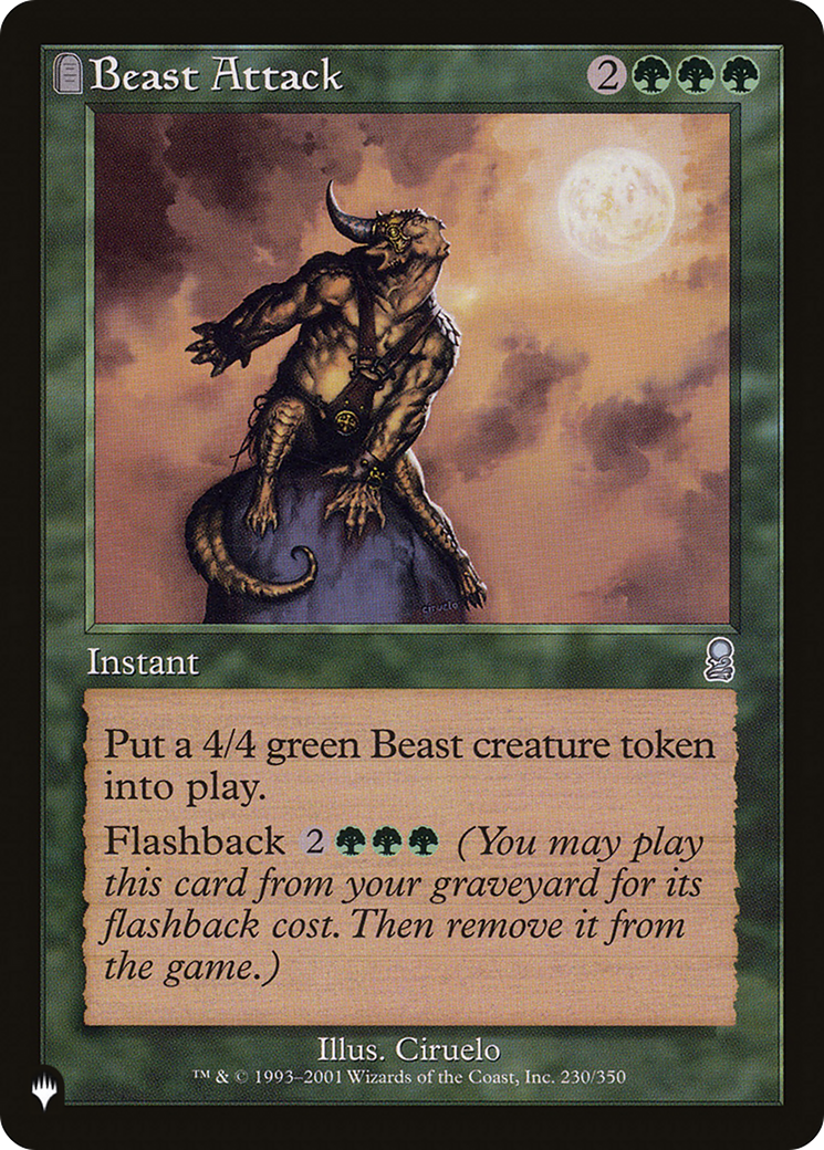 Beast Attack [The List Reprints] | Card Citadel