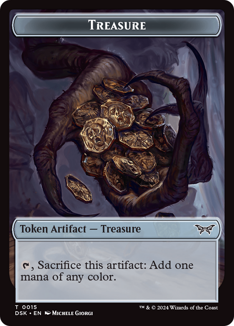 Treasure Token [Duskmourn: House of Horror Tokens] | Card Citadel