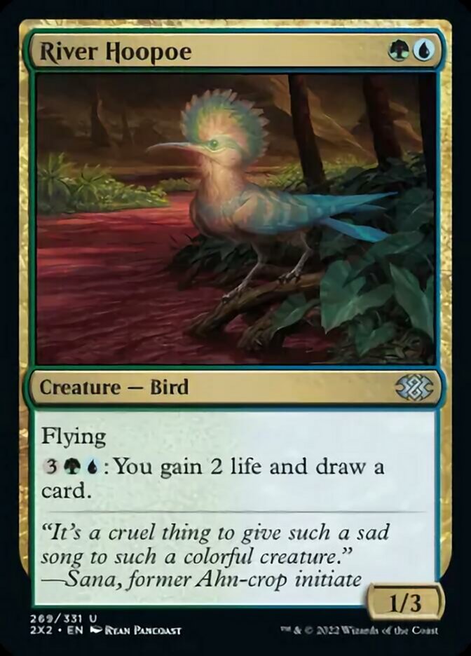 River Hoopoe [Double Masters 2022] | Card Citadel