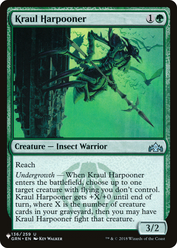 Kraul Harpooner [The List Reprints] | Card Citadel