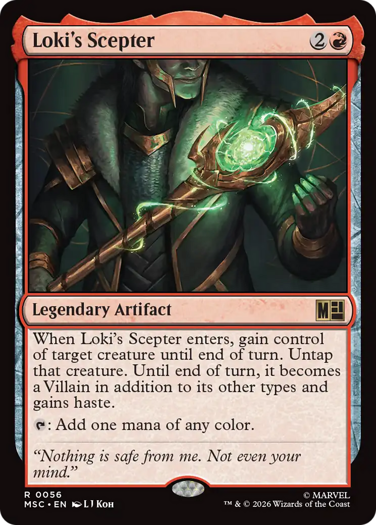 Loki's Scepter [Marvel Super Heroes Commander] | Card Citadel