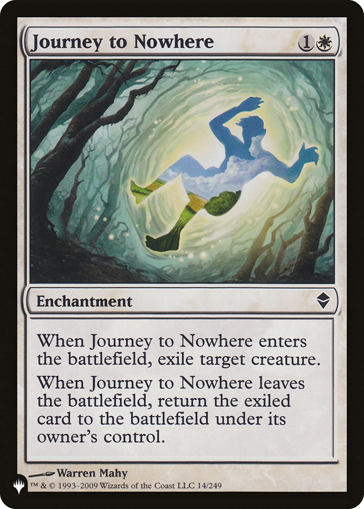 Journey to Nowhere [The List Reprints] | Card Citadel