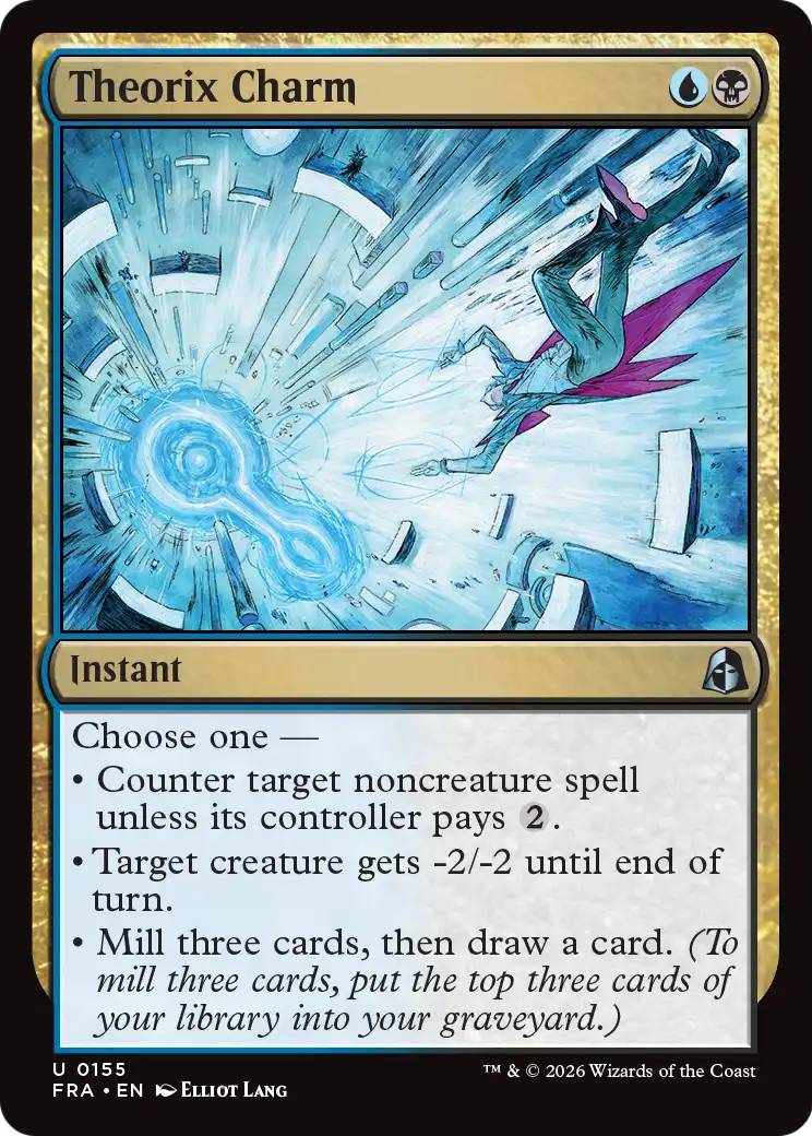 Theorix Charm [Reality Fracture] | Card Citadel
