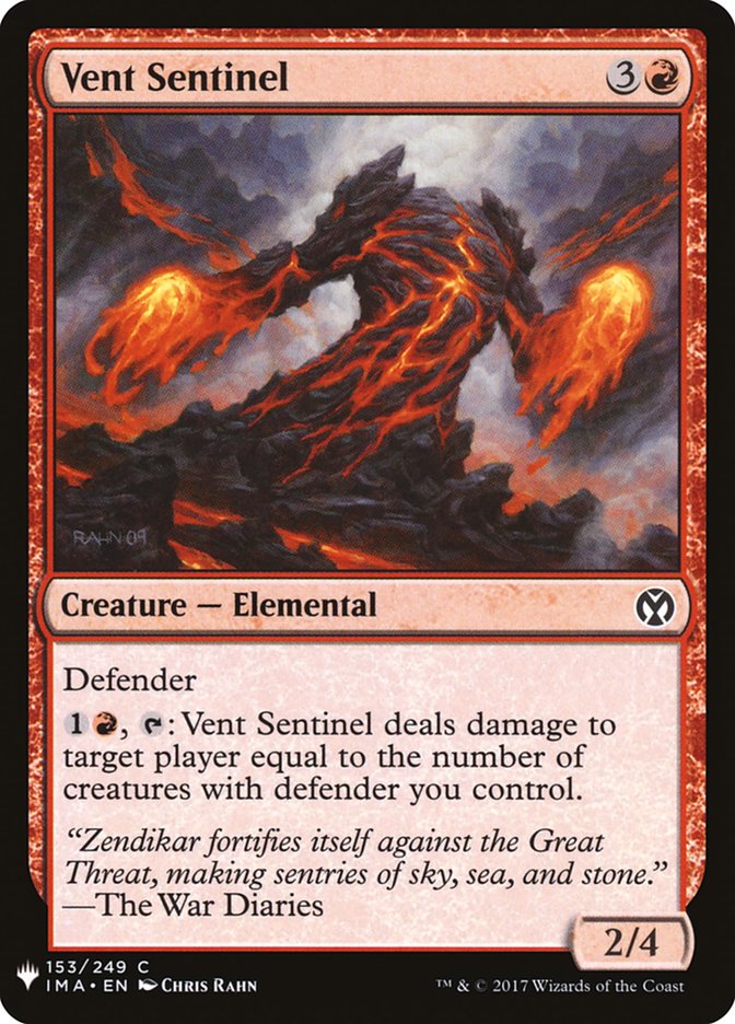 Vent Sentinel [Mystery Booster] | Card Citadel