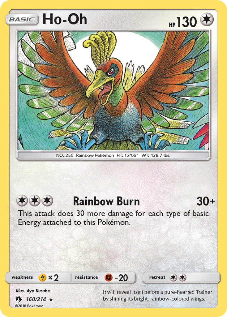 Ho-Oh (160/214) [Sun & Moon: Lost Thunder] | Card Citadel